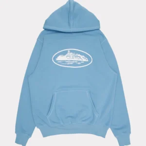 Corteiz Alcatraz Hoodie - Blue