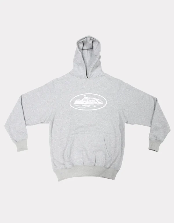 Corteiz Alcatraz Hoodie - Grey