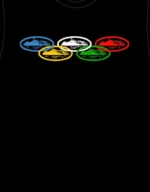 Corteiz Alcatraz Olympic T-Shirt - Black