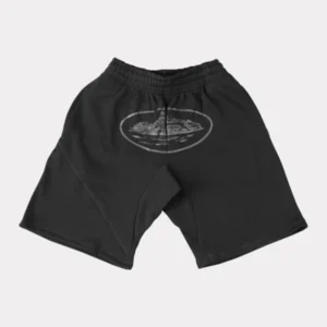 Corteiz Alcatraz Shorts - Triple Black