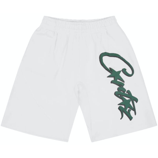 Corteiz Allstarz Shorts - White/Green