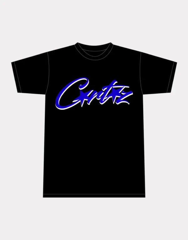 Corteiz Allstarz T-shirt - Black/Blue