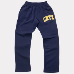 Corteiz Crtz Dropout Joggers - Navy