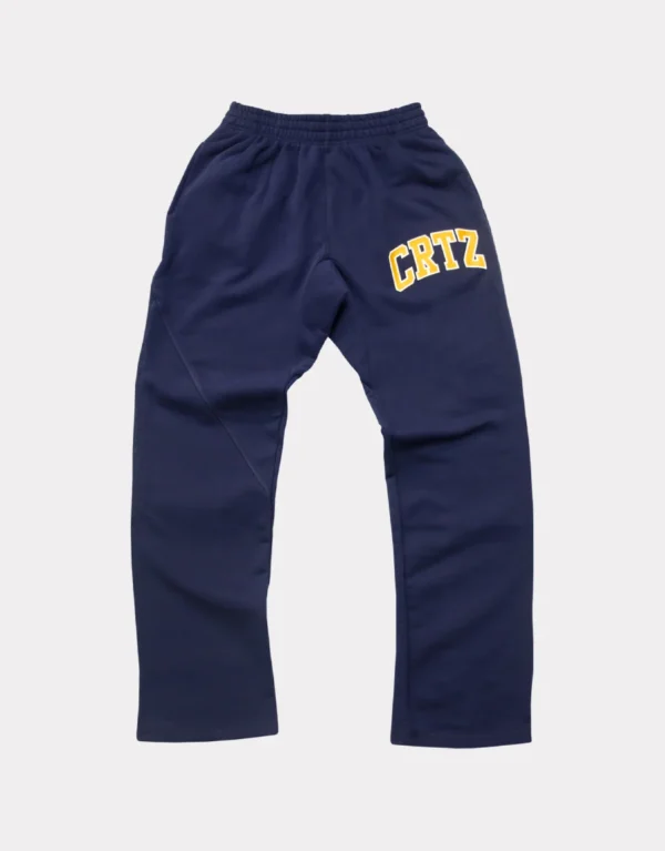 Corteiz Crtz Dropout Joggers - Navy