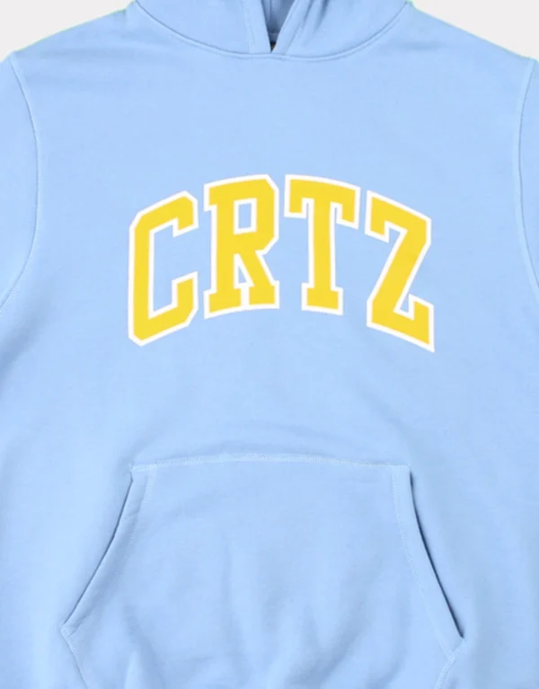 Corteiz Dropout Hoodie - Baby Blue