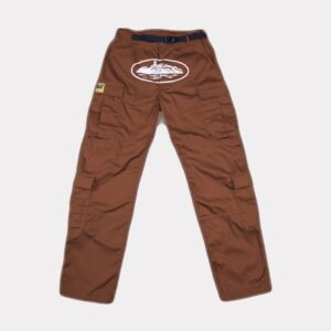 Corteiz Guerillaz Cargo Pants - Brown