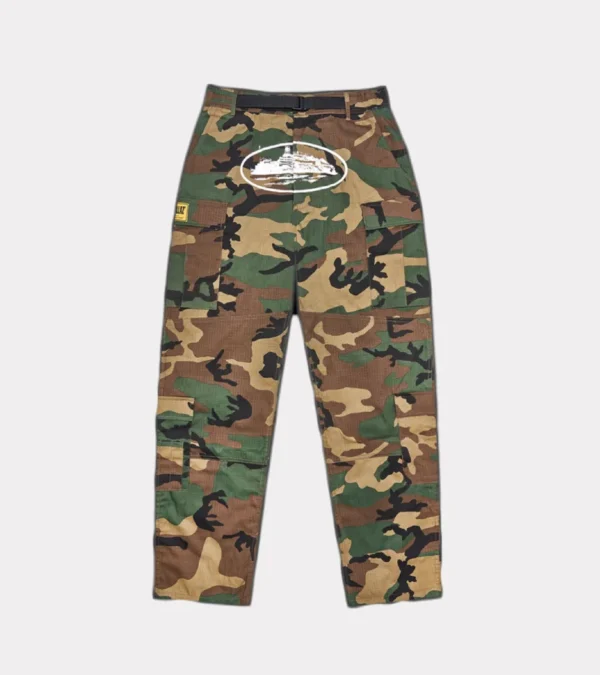 Corteiz Guerillaz Cargos - Woodland Camo