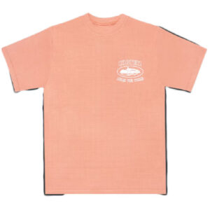 Corteiz Insignia Short sleeve Waffle T-Shirt - Salmon