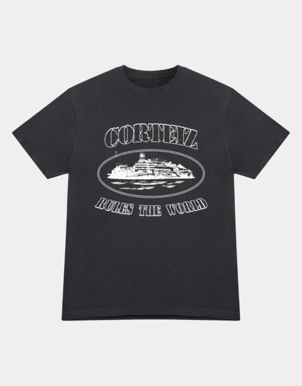 Corteiz OG Alcatraz T-Shirt - Black