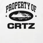 Corteiz OG Property Of Crtz T-Shirt - White