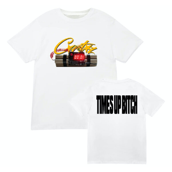 Corteiz OG Timebomb Tee - White