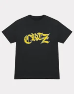 Corteiz Old English T-Shirt - Black