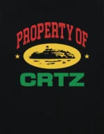 Corteiz Property Of Crtz Carni T-Shirt - Black