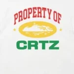 Corteiz Property Of Crtz Carni T-Shirt - White