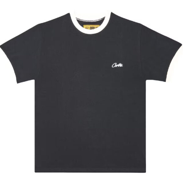 Corteiz Ribbed T-Shirt - Black